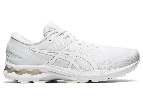 asics running shoes white men's.